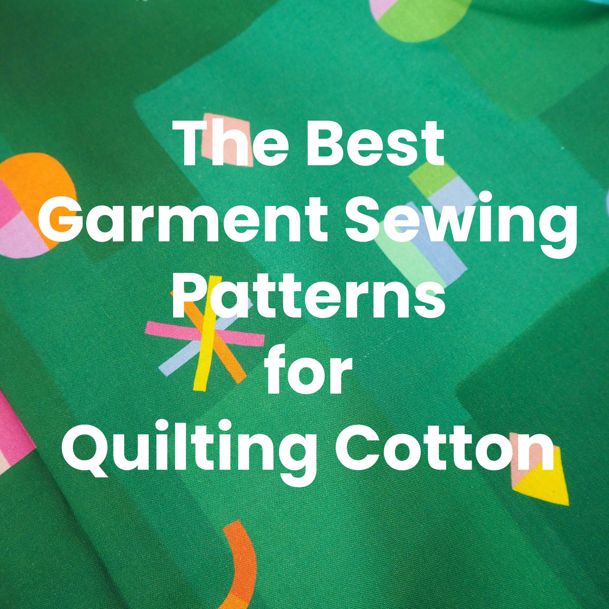The Best Garment Sewing Patterns for Quilting Cotton Grid Fabrics