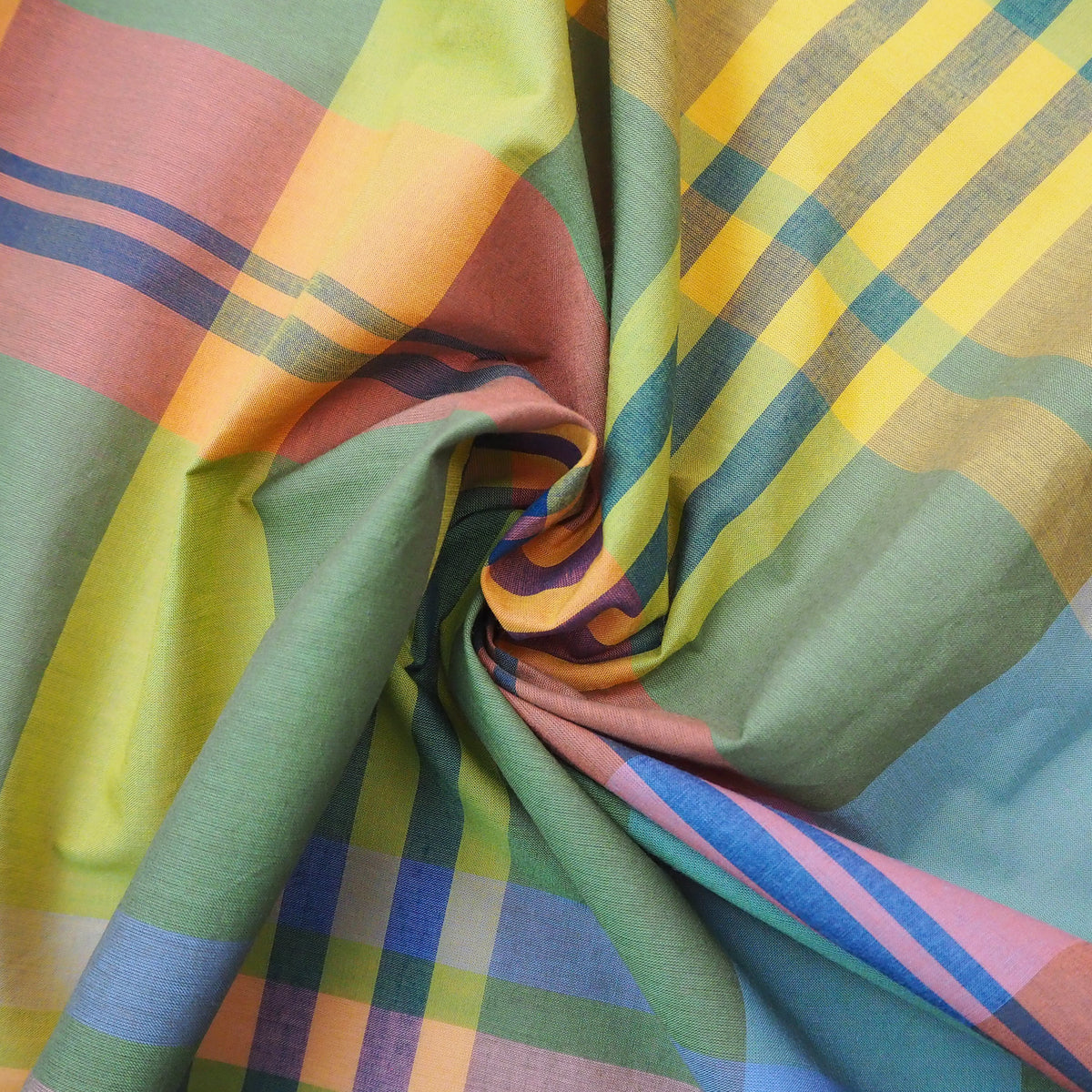 Beanstalk Watercolour - Cotton – Grid Fabrics