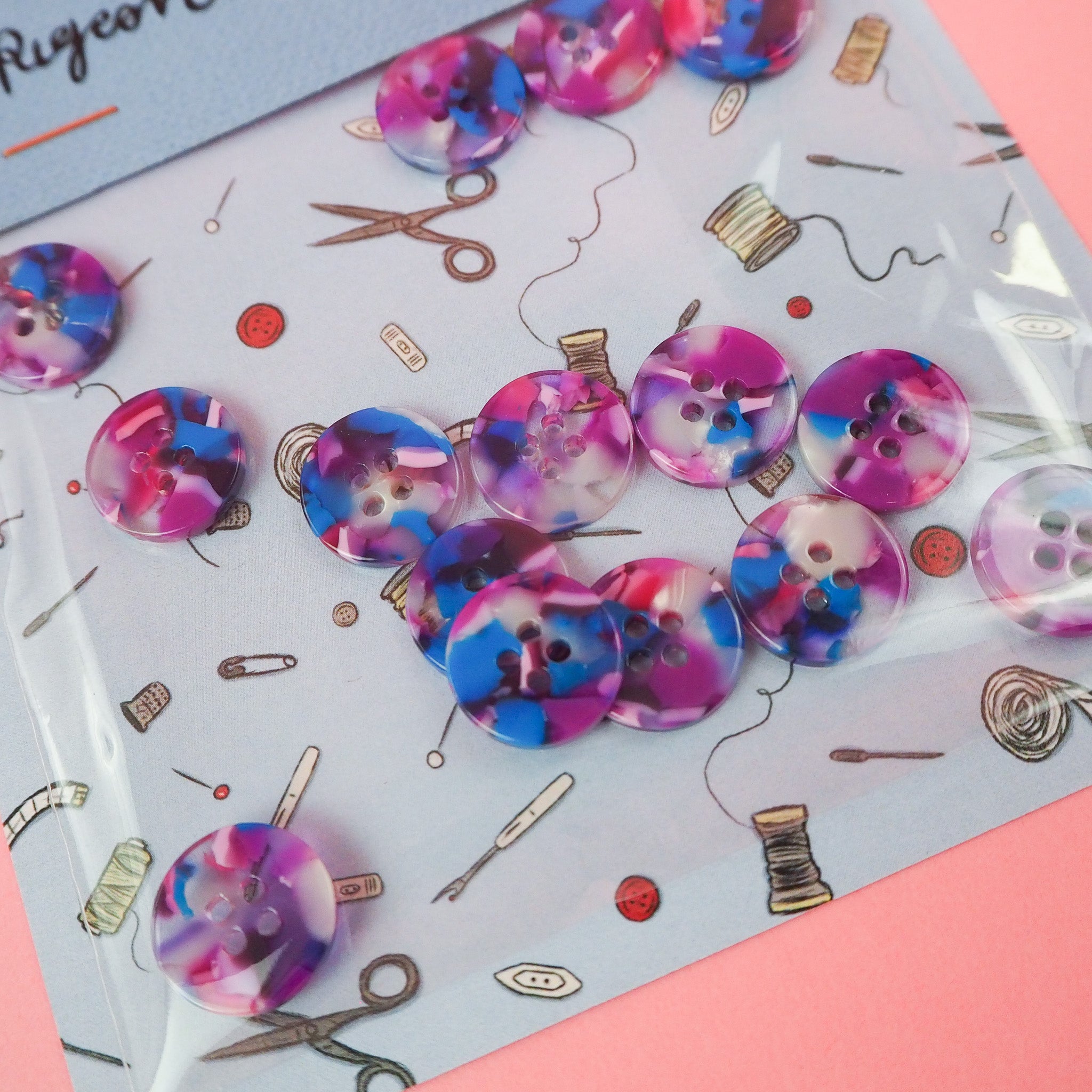Grid Button Kit Lucid 15mm Buttons – Grid Fabrics