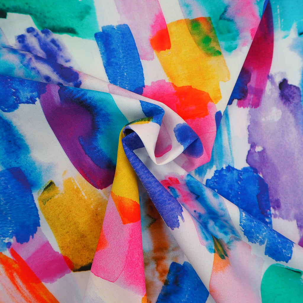 Artisan Splash - Cotton Lawn – Grid Fabrics